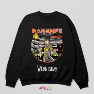 Iron Knife Maiden Wednesday Addams Sweatshirt