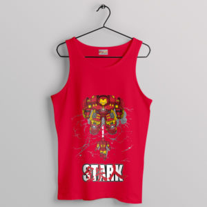 Iron Man Stark VS Hulkbuster Red Tank Top