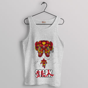 Iron Man Stark VS Hulkbuster Sport Grey Tank Top