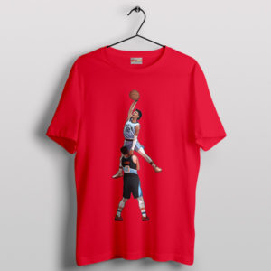 Ja Morant Gravity-Defying Move Red T-Shirt