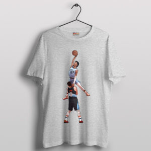 Ja Morant Gravity-Defying Move Sport Grey T-Shirt