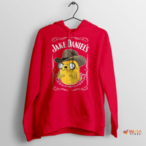 Jack The Dog Funny Tennessee Whiskey Red Hoodie