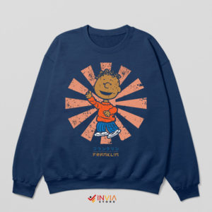 Japanese Pop Culture x Peanuts Navy Sweatshirt