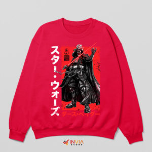 Japanese Samurai Lord Darth Vader Red Sweatshirt