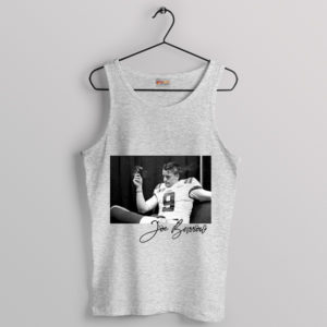 Joe Cool Burrow Cigar Smoke Sport Grey Tank Top