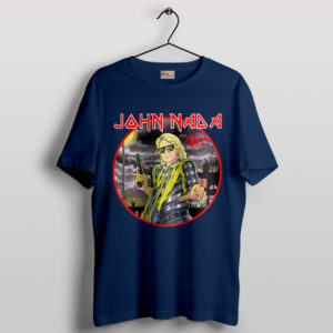 John Nada They Live Metal Symphony Navy T-Shirt