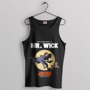 John Wick 4 Adventure Of Tintin Tank Top