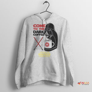 Join the Dark Side of Flavor Coffee Sport Grey Hoodie