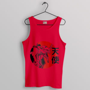 Join the EVA Unit with Neon Genesis Red Tank Top