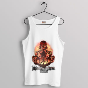 Join the Fight Eren Yeager Evil White Tank Top