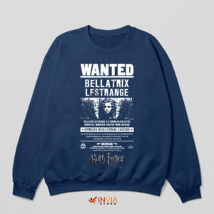 Join the Hunt for Bellatrix Lestrange Navy Sweatshirt