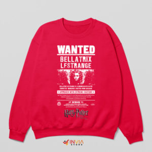 Join the Hunt for Bellatrix Lestrange Red Sweatshirt