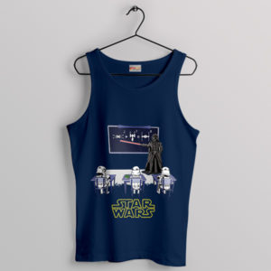 Join the Math Class Rebellion Star Wars Navy Tank Top