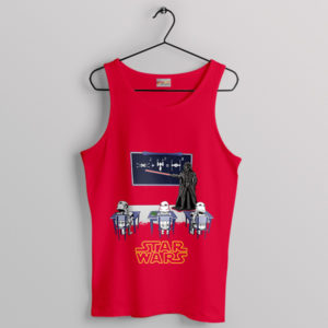 Join the Math Class Rebellion Star Wars Red Tank Top