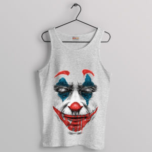 Joker Clown Face Arthur Fleck Sport Grey Tank Top