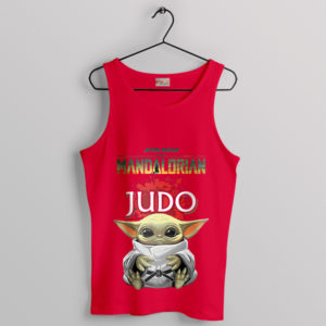 Judo Master Graogu baby Yoda Red Tank Top