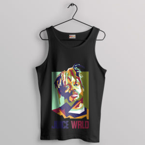 Juice Wrld 999 Burn Legend Black Tank Top