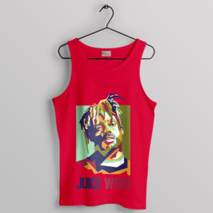 Juice Wrld 999 Burn Legend Red Tank Top