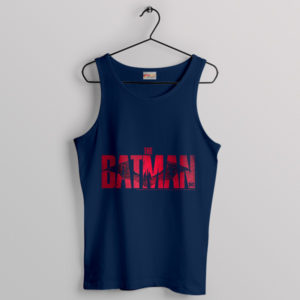 Justice The Batman Movie Merch DCU Navy Tank Top