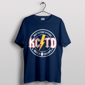 Kansas City Chiefs Turn Up the Volume Navy T-Shirt