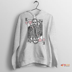 King Play Card Leo DiCaprio Sport Grey Hoodie