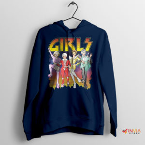 Kiss Army with The Golden Girls Navy Hoodie