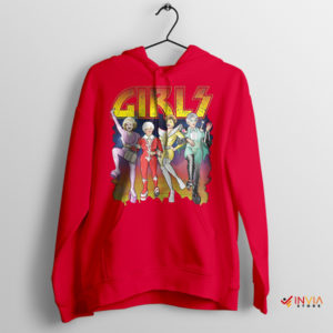 Kiss Army with The Golden Girls Red Hoodie