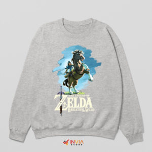 Legend Of Zelda Timeline Botw 2 Sport Grey Sweatshirt