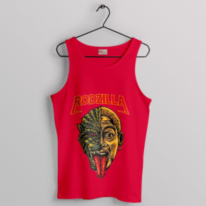 Legend Rodman Godzilla Rodzilla NBA Red Tank Top