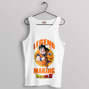 Legend Son Goku Super Saiyan God White Tank Top