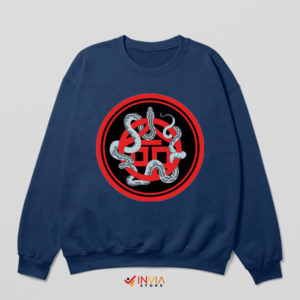 Legendary Rock Art Maiden Snake Navy Sweatshirt