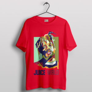 Legends Juice Wrld 999 Graphic Red T-Shirt