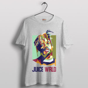 Legends Juice Wrld 999 Graphic Sport Grey T-Shirt