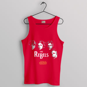 Legends in Harmony The Rebels Red Tank Top