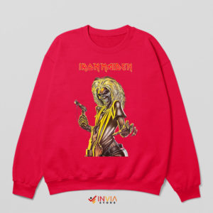 Legends of Metal Maiden Killers Red Sweatshirt