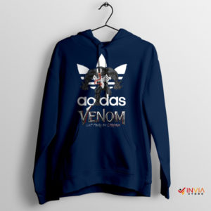 Let There Be Carnage Adidas Venom Navy Hoodie