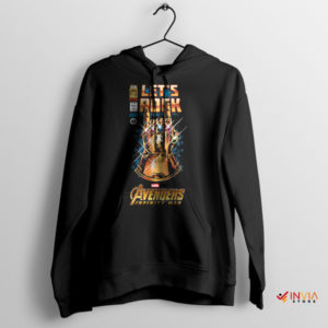 Let's Rock the Infinity Thanos Gauntlet Hoodie