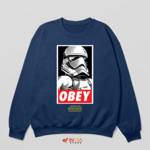 Limited Edition Stormtrooper Obey Navy Sweatshirt