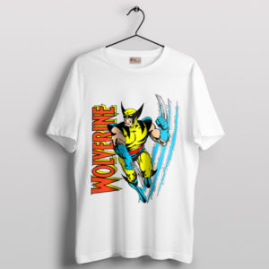 Logan Legacy Vintage Wolverine Comic White T-Shirt