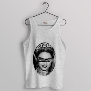 Long Live the Queen Madonna Sport Grey Tank Top