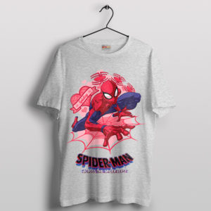 Love Spider Man Spider Verse Sport Grey T-Shirt