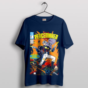 Loving Peace the Peacemaker 2 Navy T-Shirt