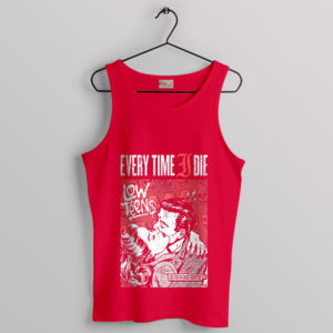 Low Teens Album Cover Comic Art Red Tank Top