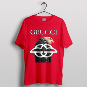 Luxury Grucci Rise of Gru Red T-Shirt