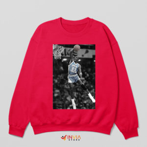 MJ Tar Heels Legacy North Carolina Red Sweatshirt