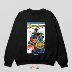 Madness Marvel Comic Doctor Strange Black Sweatshirt