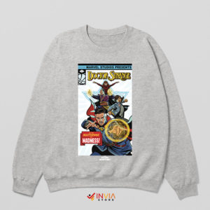 Madness Marvel Comic Doctor Strange Sport Grey Sweatshirt