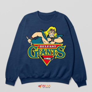 Magic Belfast Giants Ice Hockey Navy Sweatshirt