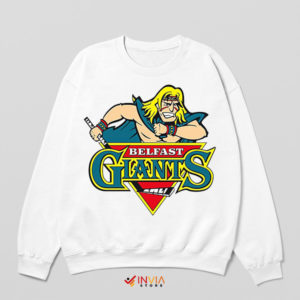 Magic Belfast Giants Ice Hockey White Sweatshirt