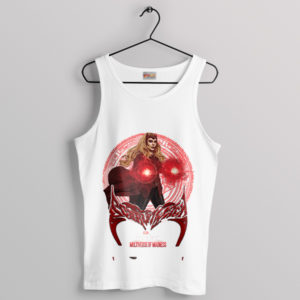 Magic in the Making Scarlet Witch White Tank Top